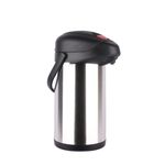 product_image_name-Generic-4L Stainless Steel Air Pot Flask - Silver/Black-5