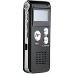 product_image_name-Generic-Multifunctional Rechargeable 8GB 650HR Digital Audio Voice Recorder Dictaphone Activated MP3 Player FM  USB Port-Black-5