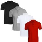 product_image_name-Other-Men's 4 Pack T-shirts - Black, Red,Grey,White-1