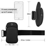 product_image_name-STY-Unisex Mobile Arm Bags + Sunscreen Shawl Set Outdoor Armband Quick Dry Towel Running Phone Bag Sunscreen Headscarf-2