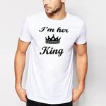 product_image_name-Emmanuel Ahimbisibwe-I'm Her King Men's T-Shirt - White-1