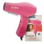 product_image_name-Generic-Mini Hair Dryer Travel Blow Dryer For Drying Hair Fast - Blue Red Pink purple -1