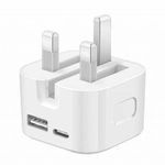 product_image_name-Generic-2 In 1 35W PD Adapter Type-C + USB-A Dual Adapter With Type-C To Lightening Data Cable Fast Charger-1