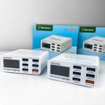 product_image_name-NODIZZ-Local Stock-CQ40 6-Port USB Fast Charger with Digital Display , QC 3.0 18W Quick Charge for Multiple Devices-3