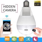 product_image_name-Generic-Smart hidden Bulb Camera HD 1080p CCTV Nanny Cam with WiFi (2018 Latest Model) - White-2