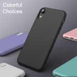 product_image_name-Generic-Iphone XR Silicone Case - Black-4