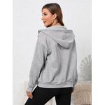 product_image_name-Fashion-Unisex Light Grey Jumper with a Hoodie - Grey-5