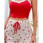 product_image_name-Generic Xim-Stylish Women's Night Dress - Red, Pink-1