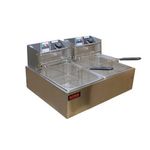 product_image_name-Nima-12L Stainless Steel Double Deep Fryer - Silver-4
