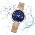 Naviforce Ladies Watch -Gold