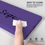 product_image_name-Generic-Samsung Galaxy Note 10 Plus Silicone Case - Purple-4