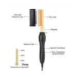 product_image_name-Generic-Electric Hot Comb Hair Straightener, High Heat Adjustable Temperature Iron Comb Straightening or Curly Hair - Pressing Combs for Natural Black Hair African American Hair & Wigs-8