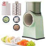 product_image_name-Generic-Multifunctional Vegetable Slicer Manual Grater For Vegetable Cutter Chopper Shredder Kitchen Tool-white & Green-1