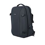 product_image_name-Generic- Slim Business Travel Computer Laptop Bag Shool Backpack Carry On With USB Port and Number Lock- Black-3