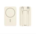 product_image_name-Generic-10000mAh Built in Cable Bracket Magnetic Suction Portable Wireless Power Bank With USB Cables-2