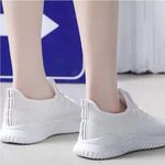 product_image_name-Fashion-Women Sneakers Sport Shoe Ladies Classic Casual Sneakers Outdoor Walking Running Gym Travel School  Work-White-8