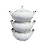 product_image_name-Generic-3 Piece Soup Food Serving Dishes Bowls Casserole Pots- White-4
