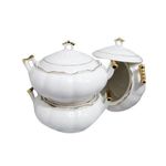 product_image_name-Generic-3 Piece Soup Food Serving Dishes Bowls Casserole Pots- White-5