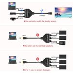 product_image_name-Generic-HDMI Switch 3 in 1 Out, 4K@60hz HDMI Splitter, 3 Way HDMI Switcher Compatible with PS5 Xbox/ Projectors /Laptops-7