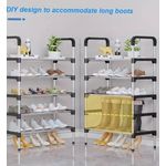 DIY METALIC SHOE RACK 