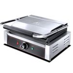 product_image_name-Generic-Commercial Electric Grooved Panini Sandwich Contact Grill for Jumbo Breads Hot Plate -Multicolor-6