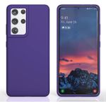 product_image_name-Generic-Samsung Galaxy S21 Ultra Silicone Case - Purple-2