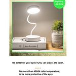 product_image_name-Generic-USB Rechargeable LED Eye Protection Desk Lamp White-2
