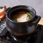 4.8L Stockpot Dish Casserole Clay Ceramic Earthen Stew Cooking Pot Pan -Black.