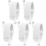 product_image_name-Generic-5-Pack USB-C to Lightning Fast Charging Cable – Durable, Tangle-Free iPhone Charger (1M)-1