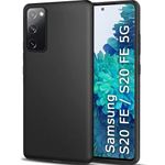 product_image_name-Generic-Back Cover Case for Samsung Galaxy S20 FE ,S20 FE 5G  Slim Fit Protective Design Ultra Matte Finish Camera Protection Soft Silicon Back Cover for Samsung S20 FE (TPU  Black)-1