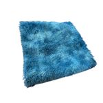 1.5M X2M FLUFFY CARPET - blue