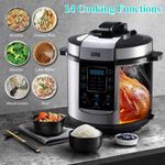 product_image_name-Winningstar-6L Multi-functional Electric Rice/ Pressure Cooker With Touch Pad Panel, Silver.-4