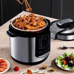 product_image_name-Winningstar-6L Multi-functional Electric Rice/ Pressure Cooker With Touch Pad Panel, Silver.-5