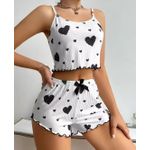 product_image_name-Generic-Best-Selling 2pcs PJ Set – Soft, Cute & Super Comfy - Random-Colorr  Free Size Stretches To Fit All - Red-2