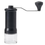 product_image_name-Generic-Manual Coffee Grinder Hand Coffee Bean Grinder Burr Grinder, Adjustable Coarseness Ceramic Burr Glass Jar Stainless Steel Crank Brush-3
