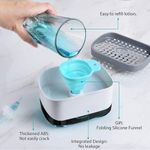 product_image_name-Generic-2 In 1 Countertop Dish Washing Liquid Soap Dispenser Pump With Sponge Holder Hand Sink Caddy Organiser Tidy- White.-5