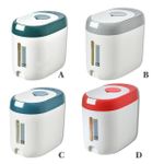 product_image_name-Generic-10kg Airtight Rice Dispenser Bucket Insect-Proof Box Countertop Large  Flour Grain Visual Household Food Fruits Nuts Storage Container, for Cereal  Beans Pet Food Dry Food, Includes Measuring Cup Dustproof & Damp Proof,Thickened Plastic with Press Lid -7