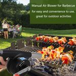 product_image_name-Generic-Portable Mini Hand Crank Fan Manual Air Blower for Outdoor Barbecue Grill Fire Cranked Picnic Camping Hiking BBQ Cooking Tool -Multicolor-4