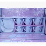 product_image_name-Generic-Set Of 6pc Cups And 6pc Saucer - White-3