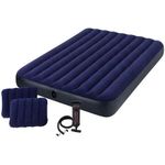 Intex Inflatable air mattress with pillows and pump