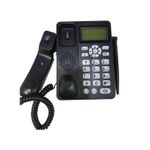 product_image_name-SQ-LS-810 Dual Sim Gsm Wireless Landline Desktop Phone - Black-1
