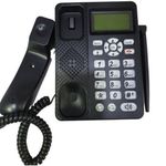 product_image_name-SQ-LS-810 Dual Sim Gsm Wireless Landline Desktop Phone - Black-2