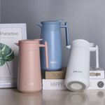 Mini Double Vacuum Kettles, designed to keep liquids hot or cold for extended periods-Muticolour