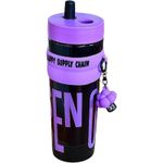 Sipper Water Bottle for Adults - 950ml - Purple.