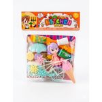 product_image_name-Generic-Kids Kitchen & Ice Cream Cart Playset With Doll –  Play Toy Set-1