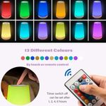 product_image_name-Generic-Wood Grain Remote Control Touch Night Light Creative Pat Table Lamp-5