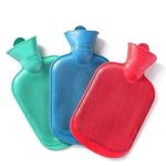 product_image_name-Generic-Period Pain Relief Cramp Pain Relief Rubber Hot Water Bottle Bag Hand Warmers Winter Warm Assorted Colors Red Blue Green-2