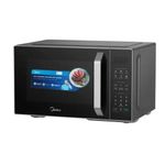 Midea 25L Digital Microwave With Grill  - Black.