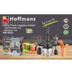 product_image_name-Hoffmans-5 In 1  Stainless Small Immersion Electric Handheld Stick Blender and Mixer set With With Egg Whisk Attachment Mixing Beaker And BPA-FreeFood Chopper Bowl- Multicolor-2