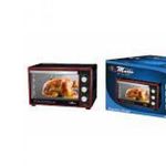 product_image_name-Electro Master-22L Electric Oven With Rotisserie, Bell Ring Grill - Black-1